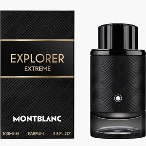 Montblanc Explorer Extreme Black Bottle In Tester Box New 3.4 oz